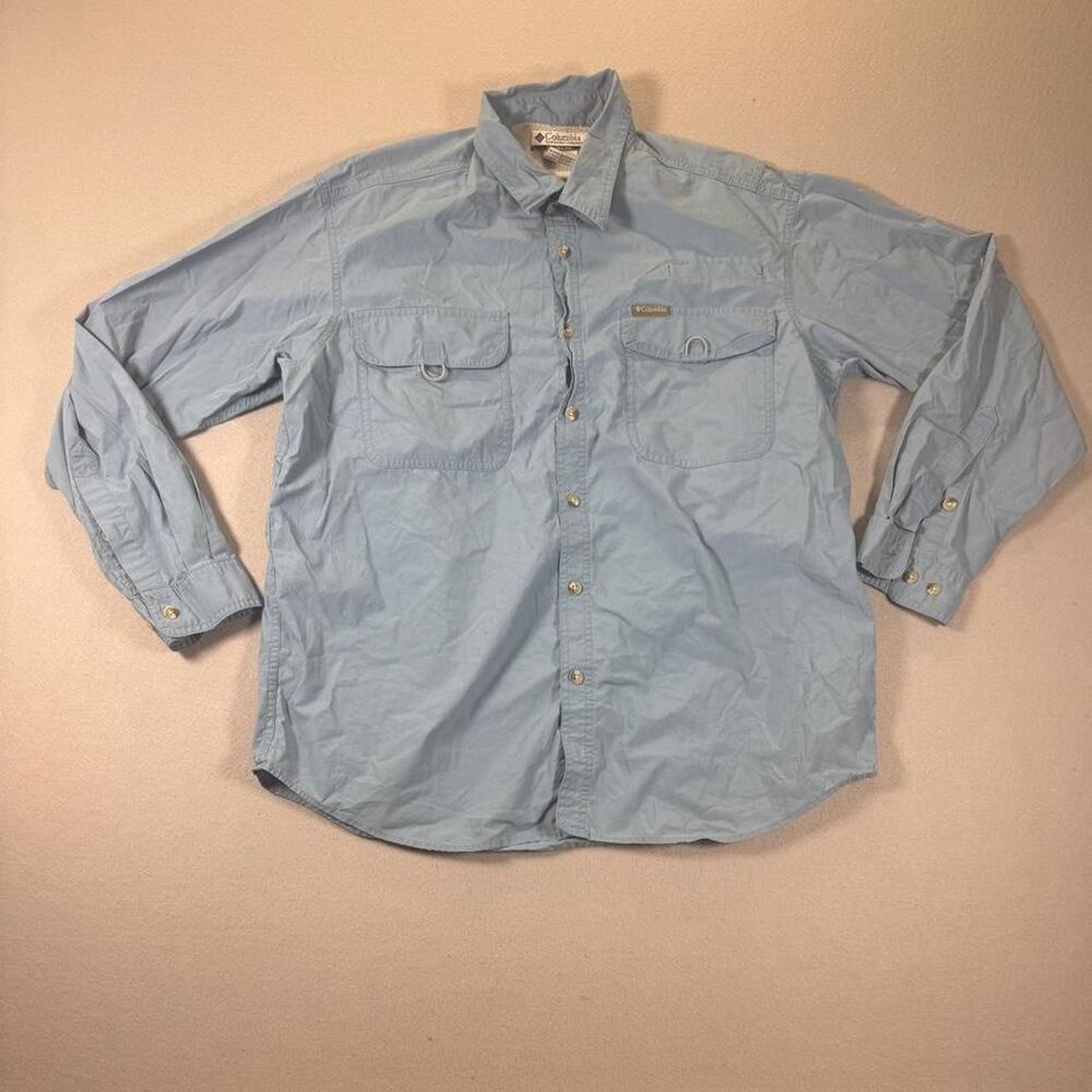 Columbia-sportswear Men's Blue Shirt